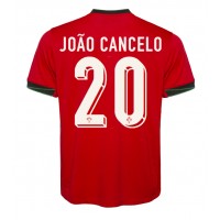 Fotbalové Dres Portugalsko Joao Cancelo #20 Domácí ME 2024 Krátký Rukáv